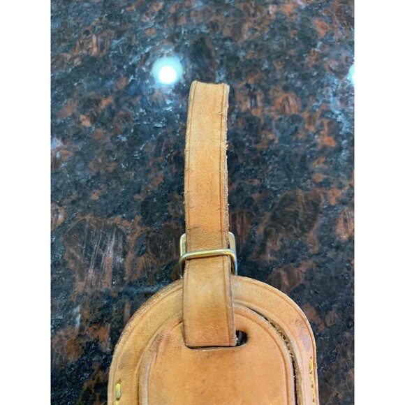 TORN PLASTIC Louis Vuitton LV Luggage Tag REGULAR SIZE listing #41 - Picture 3 of 12